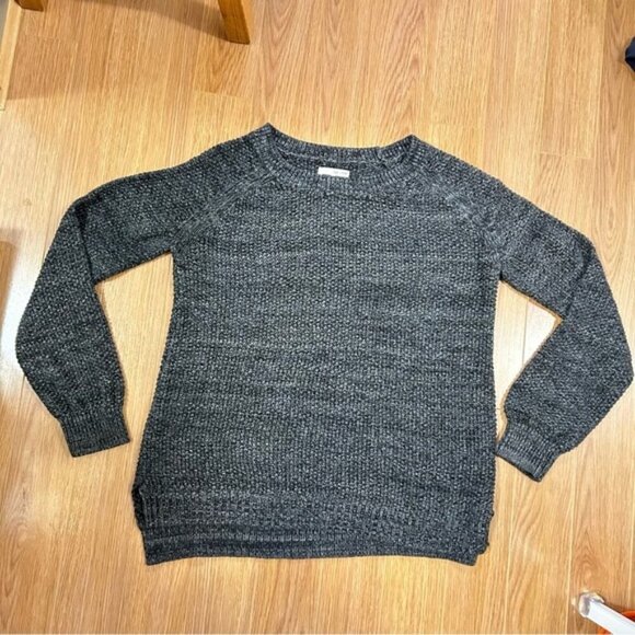 Oak + Fort Dark Grey Oversized Knit Sweater - L - Picture 4 of 12